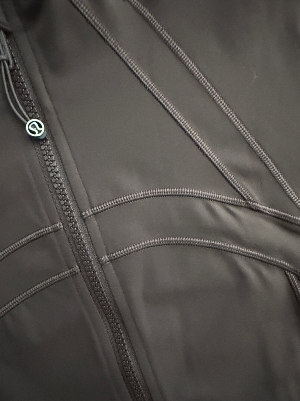 lululemon athletica Brown Full-Zip Utility Buttery Soft Align  Jacket - Picture 9 of 11